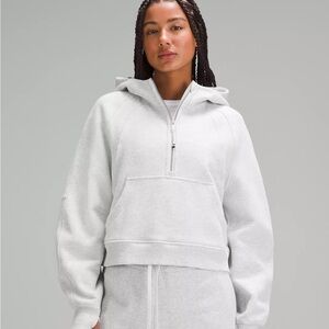 Lululemon Scuba Half Zip Cropped - Size M/L